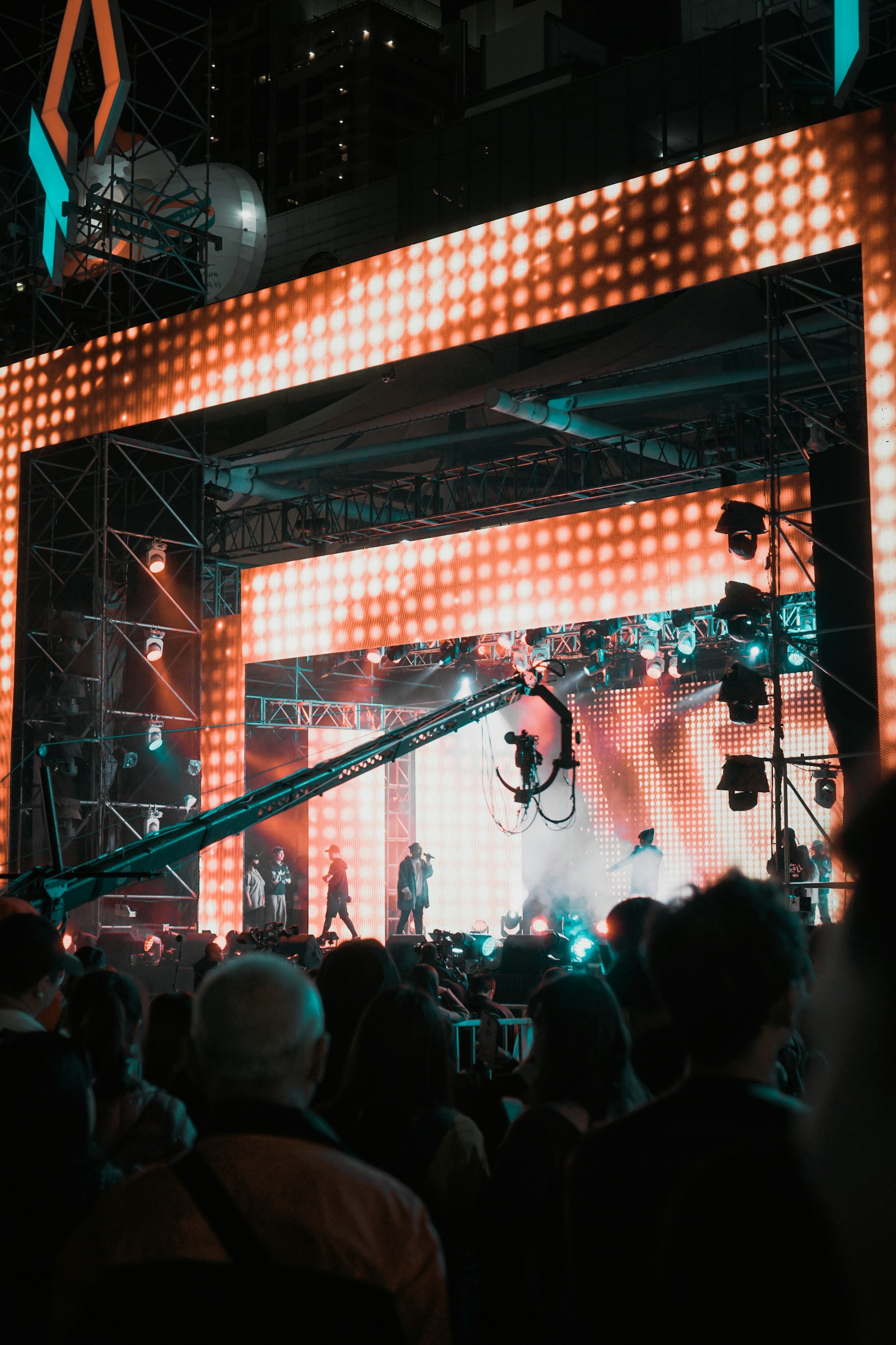 LED screens and lighting on an event stage — event inspiration
